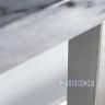 Стол обеденный серый