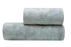 145ERT-00806 Полотенце Лирика модал бирюзовое 70*140