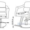 Парикмахерское кресло МД-370