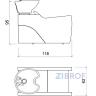 Мойка парикмахерская FLATIRON E 1P