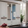 Шкаф платяной Marselle SZF6D2S дуб сонома темный, ясень снежный BRW_70004115