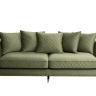 Диван Sorrento 220 трехмест., велюр оливковый Colt1002-OLIV 220*101*88см