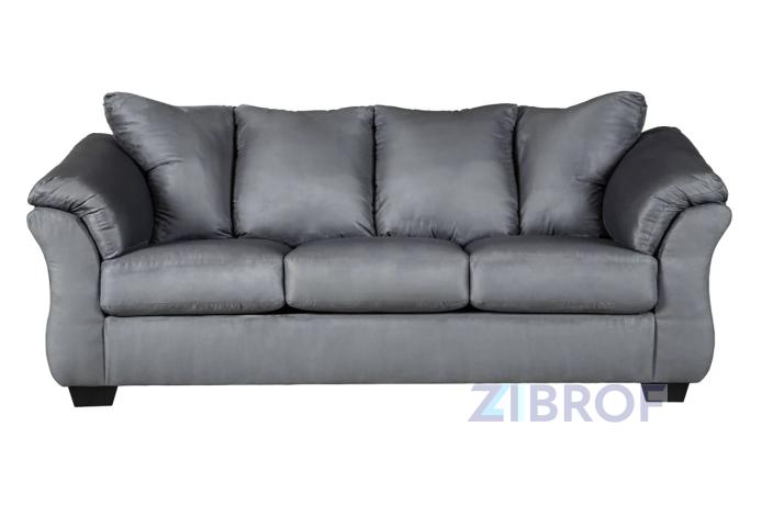 Диван Darcy 7500936 3-местный раскладной 229х97х94 см Серый