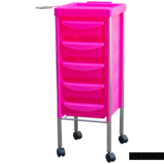 Тележка парикмахерская CARAMEL CLASSIC pink