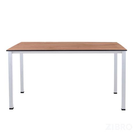 Стол обеденный ST45 белый/HPL дуб, 140x85