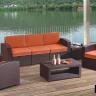 Комплект мебели Rattan Premium 5, венге