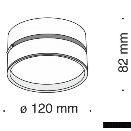 Потолочный светильник Technical C024CL-L18W
