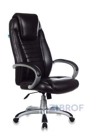 для руководителя офисное Бюрократ T-9923/BROWN-PU темно-коричневый Lincoln Brown экокожа