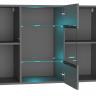 Набор для гостиной Point белый, графит серый NKM_Point_system_14