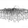86-8015/1200S Люстра 120*60*h.36см, хром