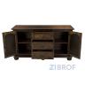 Комод PS 6026B MK-1903-HG 144х46х79 см Темный орех