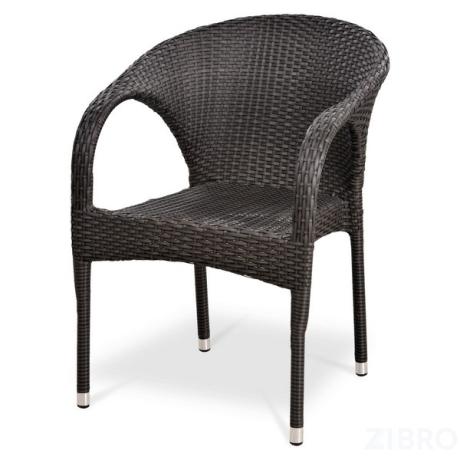 Кресло из иск. ротанга Y290W-W2390 Brown