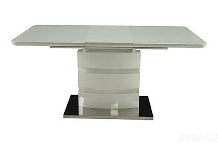 Стол обеденный DT-115 Abilin MK-4315-WT раскладной 85х120(160)х76 см Белый