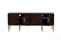 ART-2706-S2 Комод-тумба темно-вишневая 183*41*76см