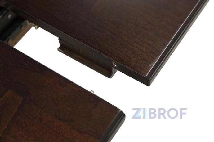 Стол Kenzo MK-1214-TB обеденный раскладной 106х180(330)х75 см Темный орех