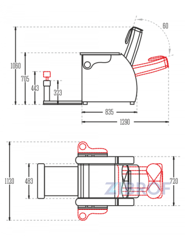 Педикюрный комплекс SD-1010А