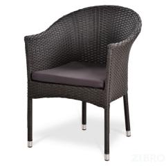 Кресло из иск. ротанга Y350W-W2390 Brown