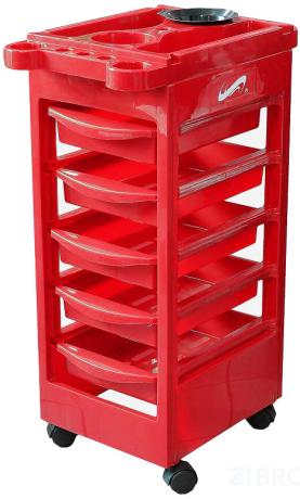 Парикмахерская тележка - YC 109-RED