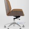 Кресло офисное TopChairs Crown коричневое