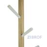 Вешалка MK-6356-WT 28х28х180 см Белый