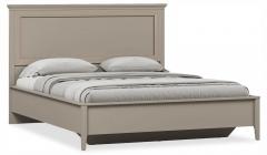 Кровать двуспальная Classic LOZ160х200 с ПМ глиняный серый BRW_UT-70041681