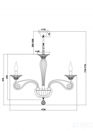 Люстра Maytoni DIA010PL-06TR