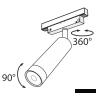 Трековый светильник Technical TR019-2-7W4K-B