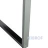 Письменный стол CD-2148-MA MK-6344-MA 60х114х76 см Хром/мрамор