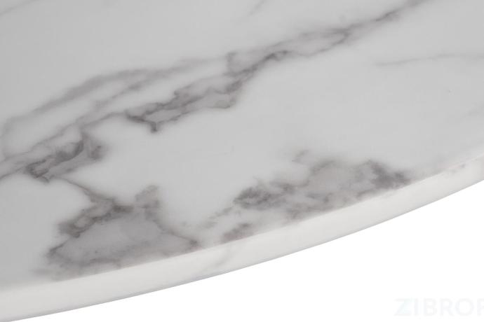 33FS-DT120-WH Стол обеденный белый  d120*75см