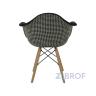 Стул OCHG-1508 MK-7009-BW 64х65х81 см Черный