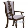 Стул Elissa MK-4525-LW с подлокотниками 53х62х109 см Темный орех