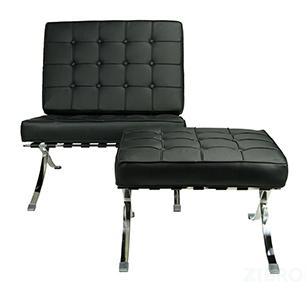 Кресло Барселона MK-5511-BL 80х80х90 см Черный