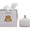 96CN-45003 Свеча ароматическая Jasmine flower tea в вазе в упаковке 185 гр