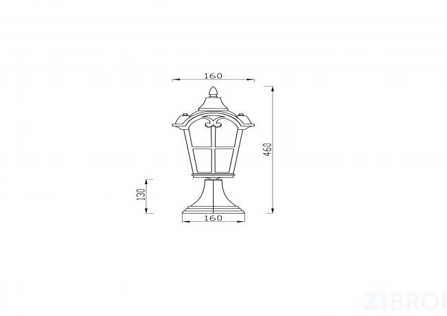 Ландшафтный светильник Outdoor O413FL-01GB
