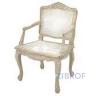 Стул French Rattan MK-3313-CE с подлокотниками 68х48х97 см Античный бежевый