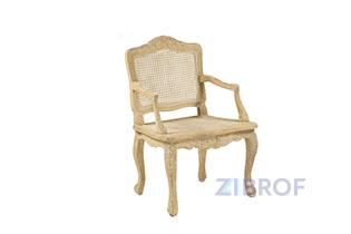 Стул French Rattan MK-3313-CE с подлокотниками 68х48х97 см Античный бежевый