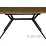 Стол DT2187 MK-7801-WD раскладной 80х140(180)х76 см Натуральное дерево