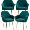 Стул Tranquil Synchrony золотой HSBI_Y607_green