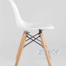 Комплект детский Eames стол и четыре стула белые
