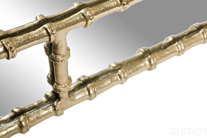 94PR-22351 Зеркало настенное "Бамбук" цвет золото 99*71*1,9см
