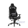 Игровое кресло компьютерное TopChairs Racer Premium черное геймерское