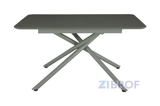 Стол DT2280 MK-7806-GR раскладной 80х140(180)х76 см Серый