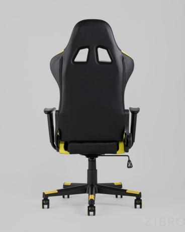Игровое кресло компьютерное TopChairs Gallardo желтое геймерское