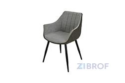 Кресло UDC8127 Belinda MK-7208-GN 59х57х83 см Светло-серый/темно-оливковый