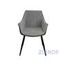 Кресло UDC8127 Belinda MK-7208-GN 59х57х83 см Светло-серый/темно-оливковый