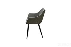 Кресло UDC8127 Belinda MK-7208-GN 59х57х83 см Светло-серый/темно-оливковый