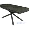 Стол обеденный MC-17108DT MK-7512-BR керамический 90х150(200)х76 см Коричневый мрамор