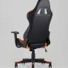 Игровое кресло компьютерное TopChairs Gallardo оранжевое геймерское
