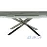 Стол обеденный MC-17108DT MK-7512-WM керамический 90х150(200)х76 см Белый мрамор