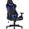 Игровое кресло компьютерное TopChairs Gallardo синее геймерское